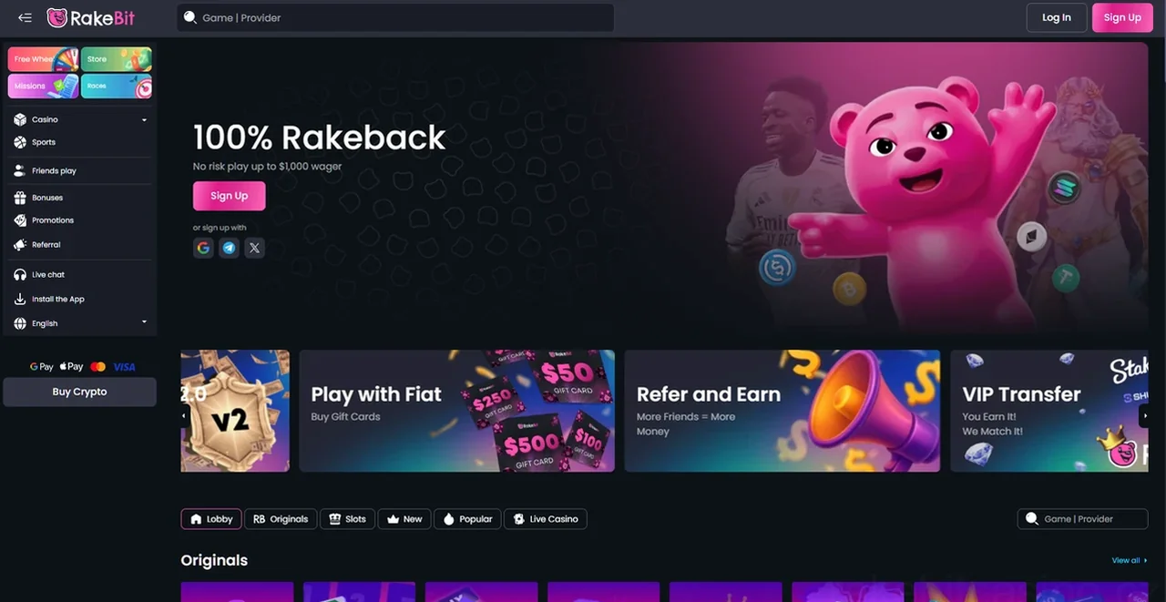 Rakebit Casino Casino